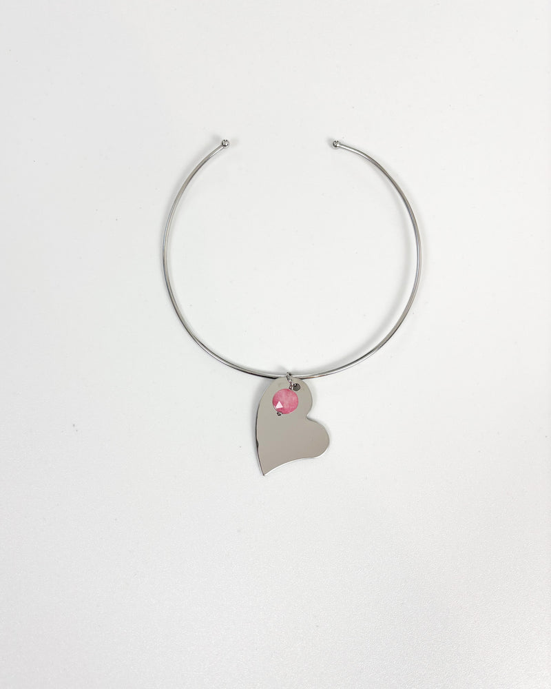 CHOCKER CORAZÓN PIEDRA