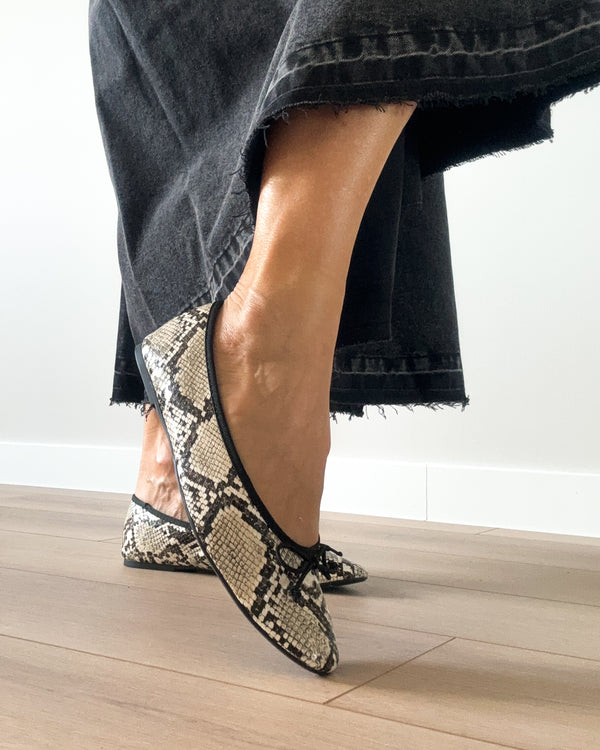 Zapato manoletina print