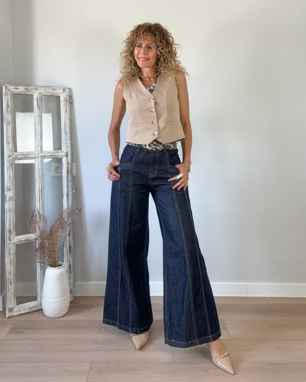 Jeans elegant oscuro